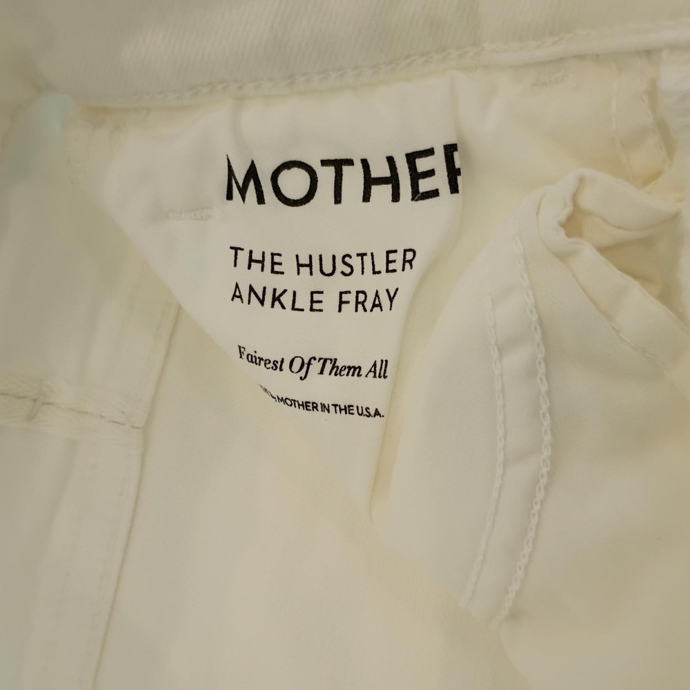💋 Mother The Hustler Ankle Fray 25 NWOT - Picture 4 of 9